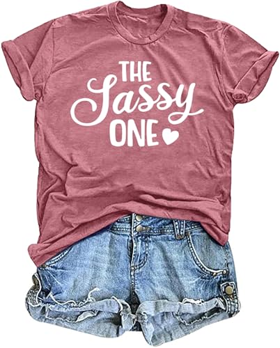 Best Friends Shirts for Women The Sassy One T...