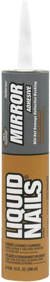 Liquid Nails LN-930 10 oz. Mirror Adhesive, Tan
