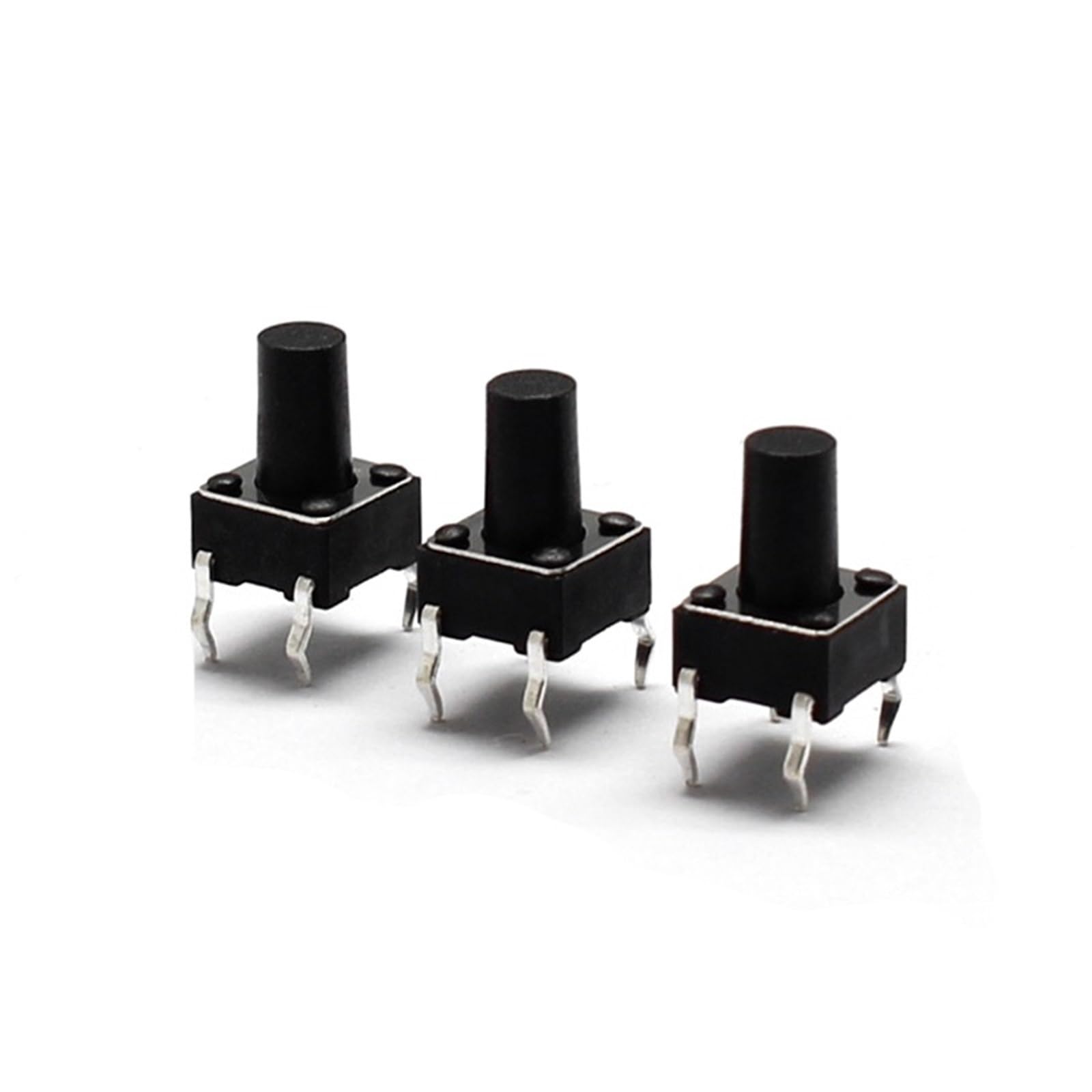 Bouton-poussoir 12V 6x6x9mm interrupteur tactile micro switch pour TV et jouets