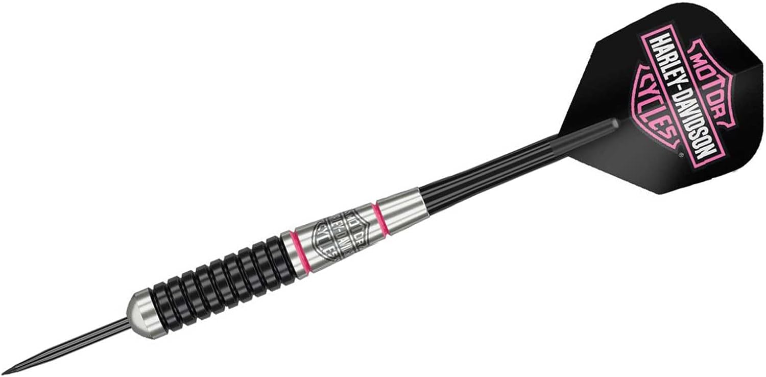 Harley-Davidson EVO Bar & Shield Steel Tip 22 gr. Darts, Stainless Steel Barrels