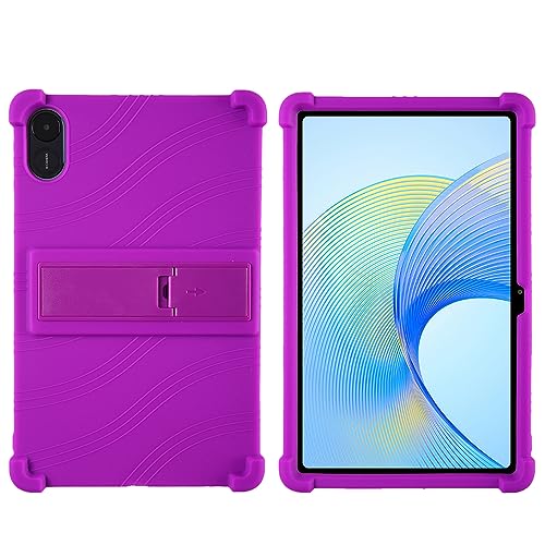 Custodia Per Honor Pad X8a - Leggera custodia protettiva antiurto per bambini morbida Case Cover per Case per Pad X8a 11 pollici silicone viola