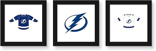 Miniatura 1 de Trends International Gallery Pops NHL Tampa Bay Lightning - Jersey Wall Art Bundle (3-Pack)