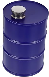 HOLIDYOYO Petaca De Camping De 750 Ml Para Whisky Whisky Cerveza Vino Alcohol Licor Acero Inoxidable Color Azul