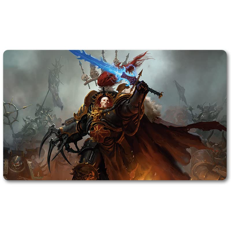 Abaddon, The Despoiler, MTG speelmatten gratis waterdichte tas, MTG Playmate tafelmat, afmetingen 60 x 35 cm, MTG muismat compatibel met MTG TCG CCG RPG