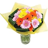 Clare Florist Gerbera Sunshine Fresh Flower Bouquet - A great gift for Birthdays, Anniversaries and much more.