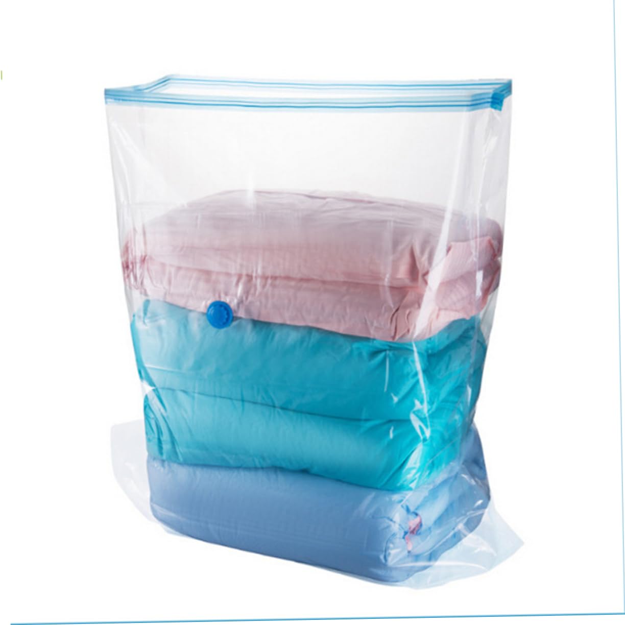 Bolsas organizadoras Bolsa de Almacenamiento al vacío Bolsa ahorradora de Espacio Bolsa de compresión Bolsa de vacío Bolsa Espacial Brillo de Labios en Tonos Tierra Organizador pa