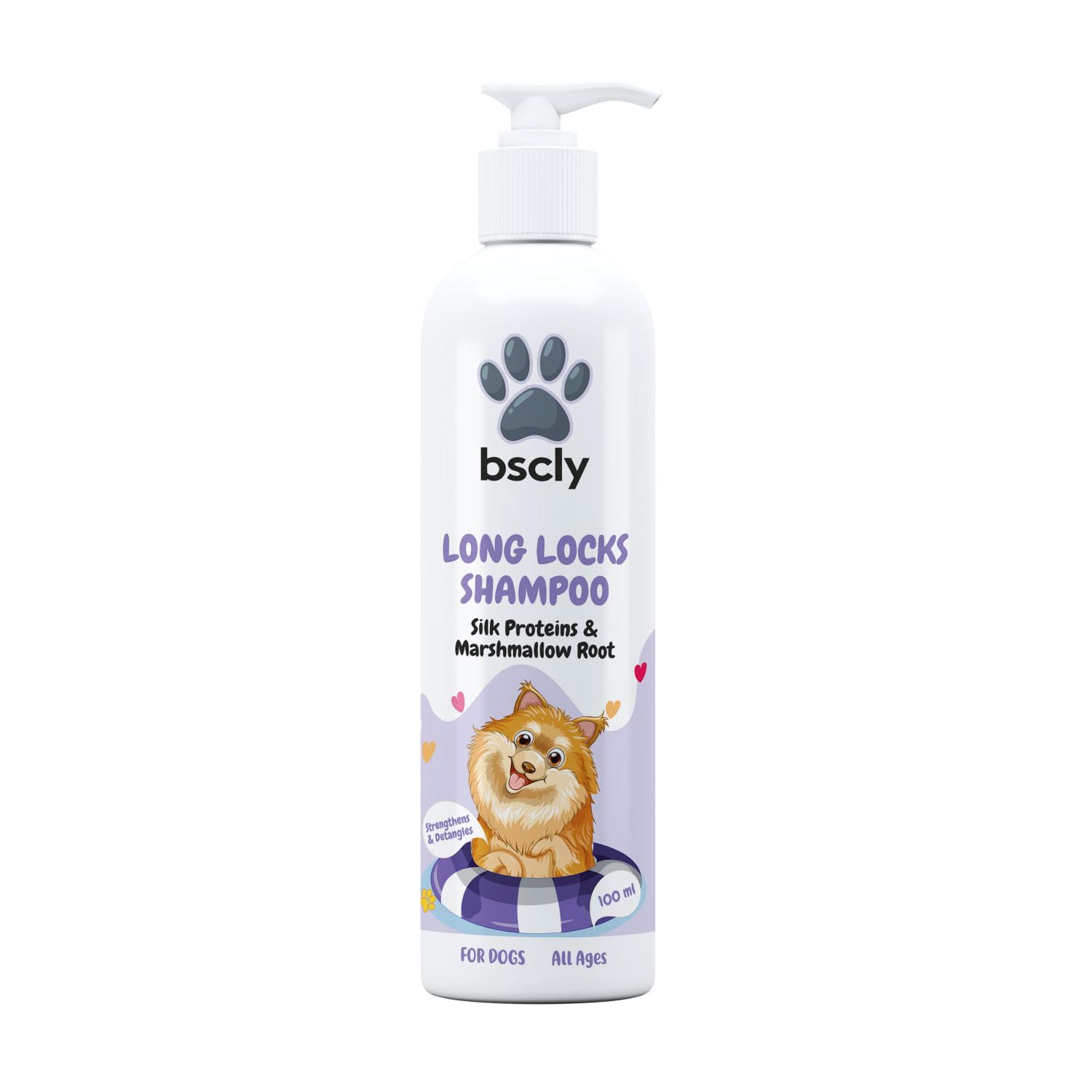Bscly Long Locks Dog Shampoo with Green Tea & Aloevera | Dog Shampoo for Pomeranian, Shih tzu Puppy, German Shepherd, Labrador & Golden Retriever, Dogs Shampoo | 100ml (B0CXP9M43C) Amazon Price History, Amazon Price Tracker