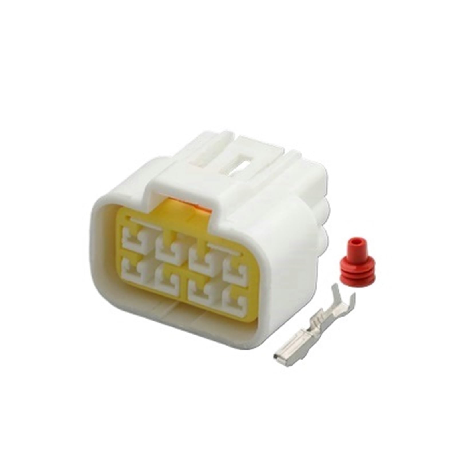 Conector automático de 8 Pines 2,3 Tipo FW-C-8F-W FW-C-8F cableado Conector Impermeable con terminales y Sellos(10pcs)