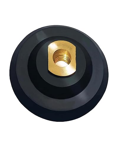 Almohadilla trasera de goma de 6 pulgadas con gancho y bucle de goma para amoladora angular, amoladora manual - Arbor 58"-11 6"