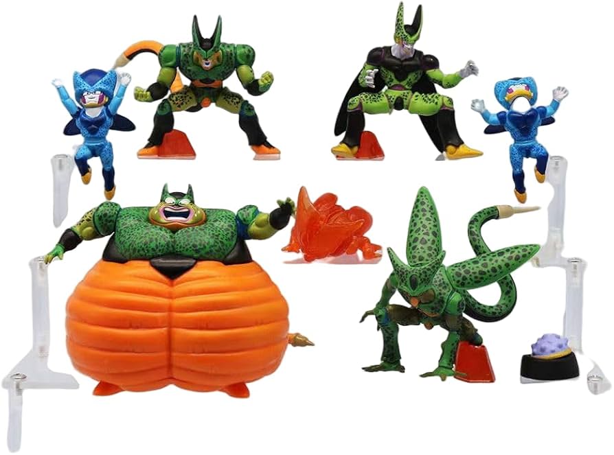 Amazon.co.jp: ドラゴンボール セル フィギュア 8種類セット、セルの