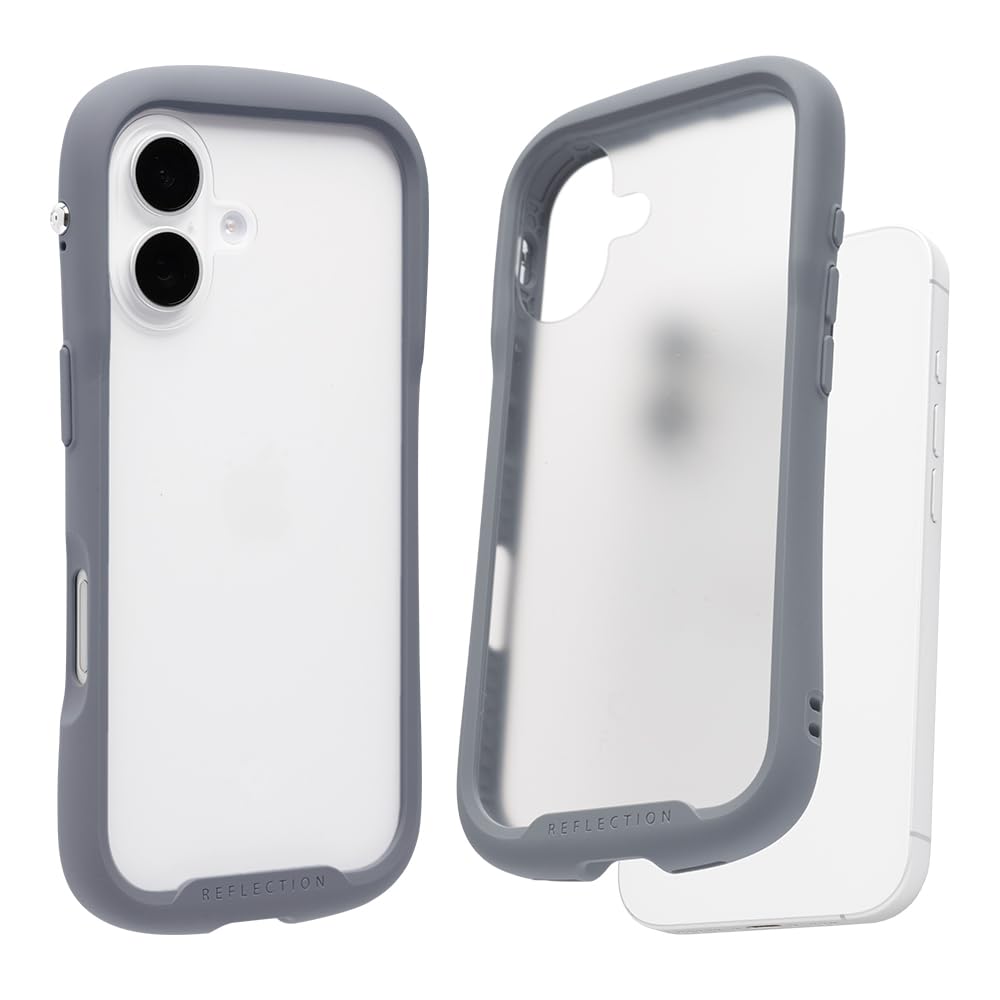 新品未開封 iFace Reflection iPhone17ケースストラップ Amazon.co.jp: iFace Reflection Frost iPhone 17 ケース クリア 強化
