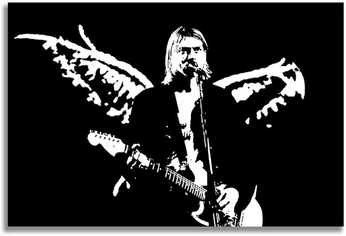 Amazon Co Jp Kurt Cobain カート コバーン 特大 ポスター 約150x100cm 海外 ニルヴァーナ インテリア グッズ 絵 雑貨 おしゃれ 写真 フォト ストリート アート 壁紙 大判 大 6 ホーム キッチン