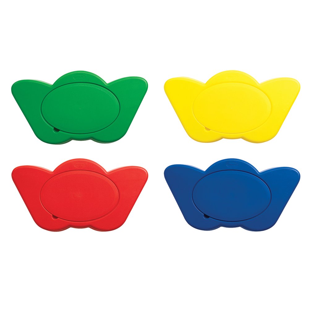 Angeles Colored Sensory/Activity Tables - 4pc set inludes one each PR, PG, PB, P