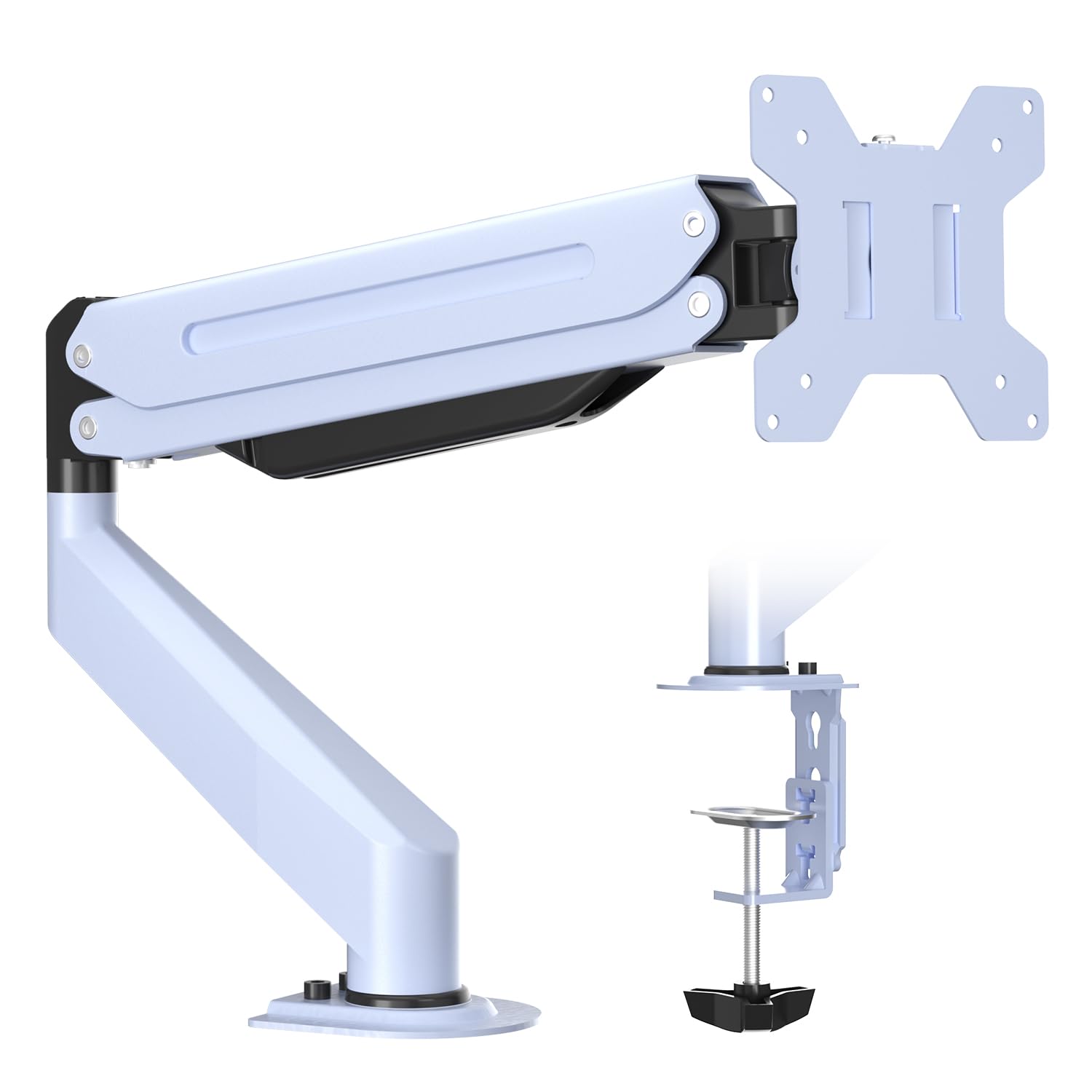 Dataflex Viewgo pro monitorarm voor 2 monitoren - Design Online Meubels