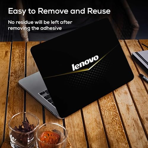 Image of Pattern L10 Top+Wrist Pad Vinyl Laptop Skin /Sticker /Cover for 13 to 13.3 Inches Laptops Laminated-Removable-HD Quality Compatible for Lenovo (13x9.2 Inches)