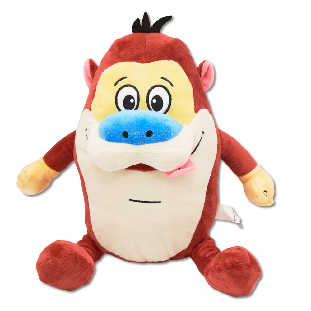 Amazon.com: Buckle-Down The Ren and Stimpy Show Squeaky Plush Dog