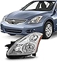 AKKON - For 10-12 Altima 4 Doors Sedan Halogen Type Headlight Front Lamps Driver Left Side Direct Replacement
