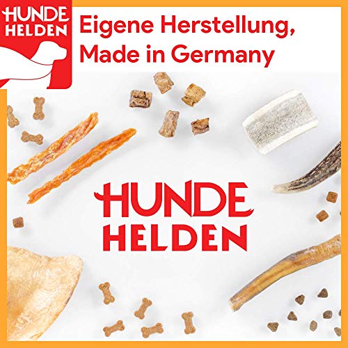 BREERs Getrocknete Rinderkopfhaut 12-15 cm für Hunde 10 Kg aus eigener Deutscher Herstellung, Kauartikel für Groß & Klein
