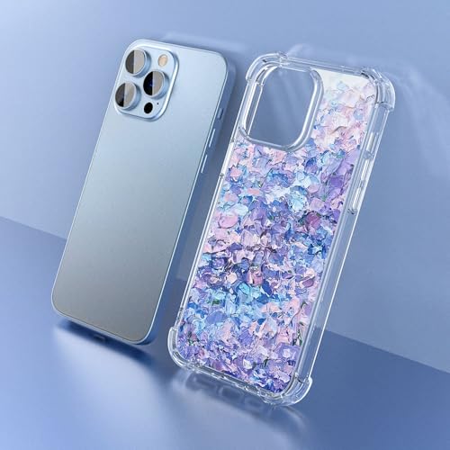 Coque iPhone 8 Plus bleu violet graffiti antichoc TPU transparent