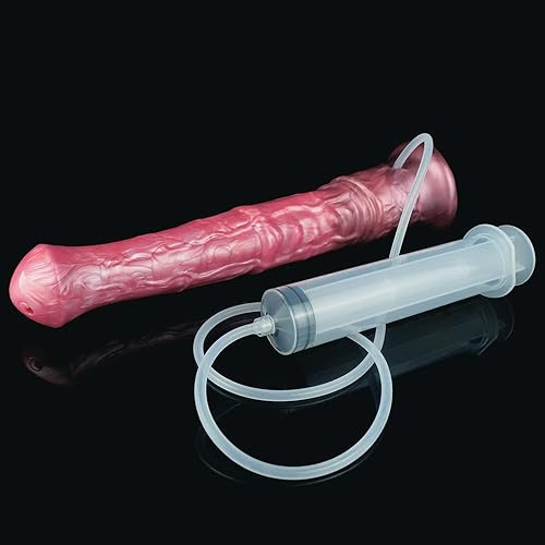 Miniatura 8 de Consolador anal de caballo, con ventosa, eyaculación del pene de silicona, juguetes sexuales para mujeres y parejas