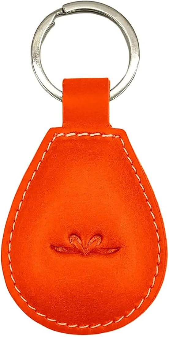 Luxxora Italian Leather Key Ring | Stylish & Durable Leather Metal