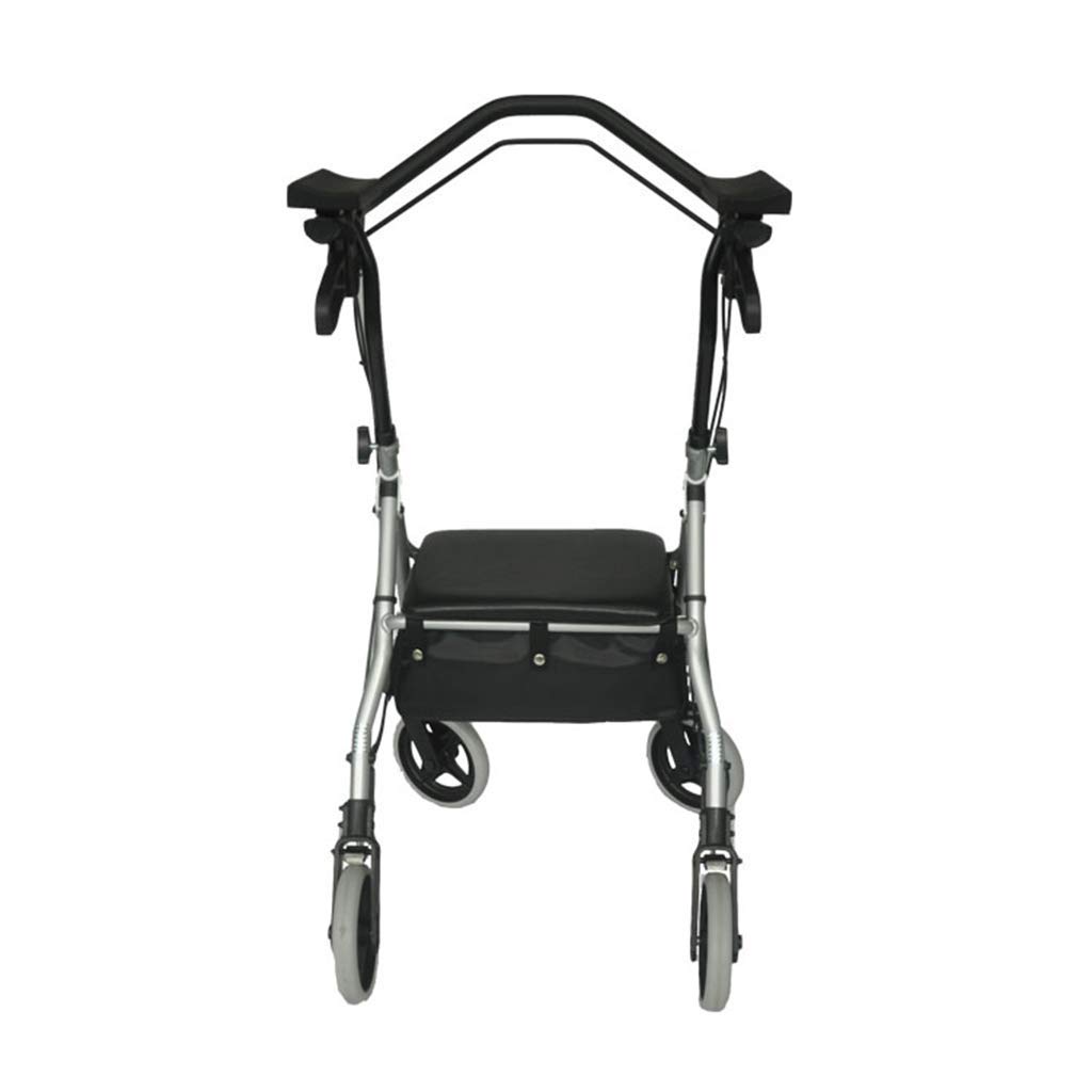 Rollators Starszy Walker Old Man Trolley Przenośny wózek na zakupy Wózek spacerowy Skuter antypoślizgowa laska ze szpitalem interesting