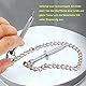 OnundOn Nippelklemmen Brustwarzen Sex Nipple Clamps mit Metallkette Brustwarzenklemmen für BDSM Erotik SM Sexspielzeug Extreme Paare Stahl Nippel Greifer mit Kette