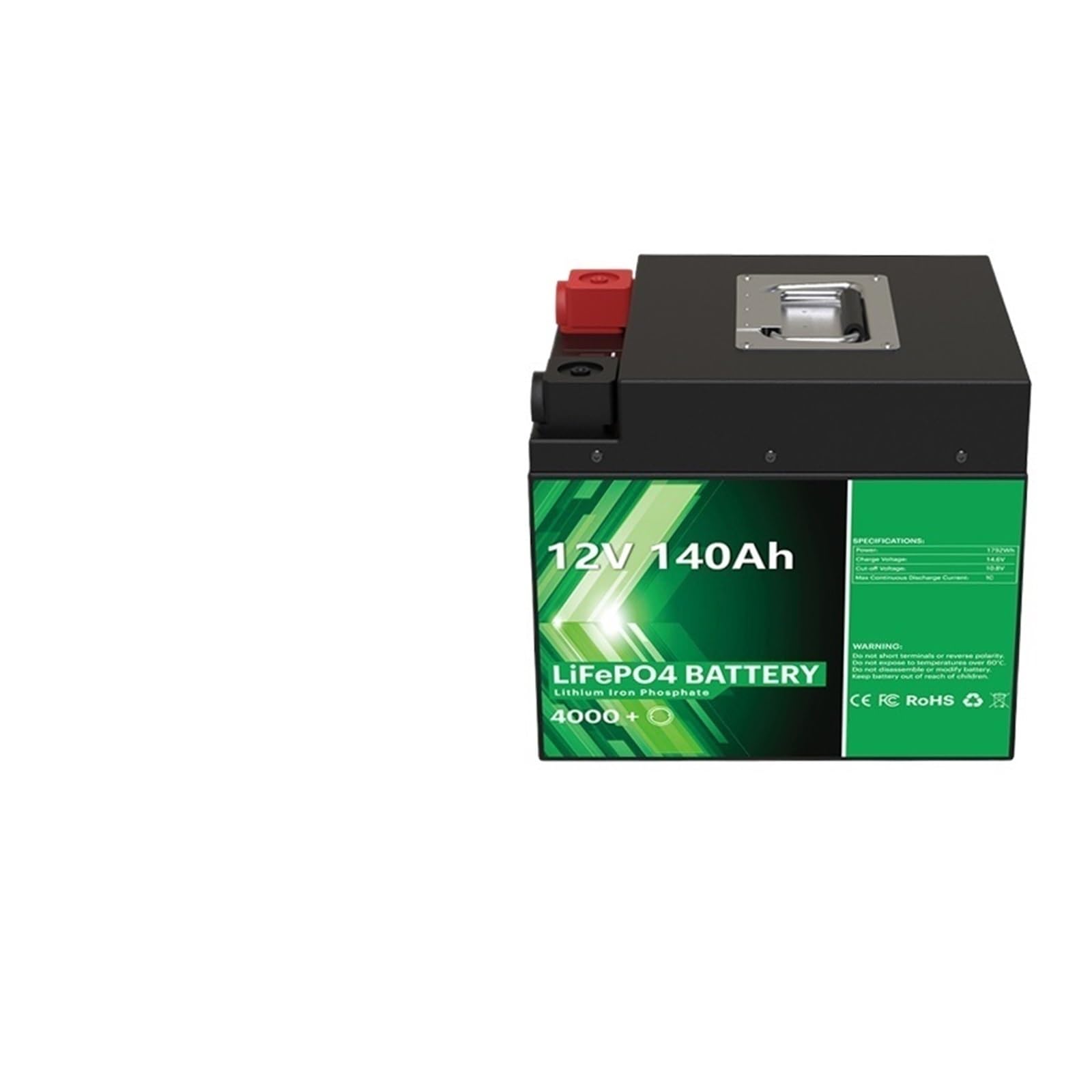 Paquete De Baterías, Unidad De Almacenamiento De Energía De 12 V 140 Ah | Tablero De Gestión De Circuito Integrado, For Sistema De Almacenamiento De Energía Solar Doméstico(Shipping Cost)
