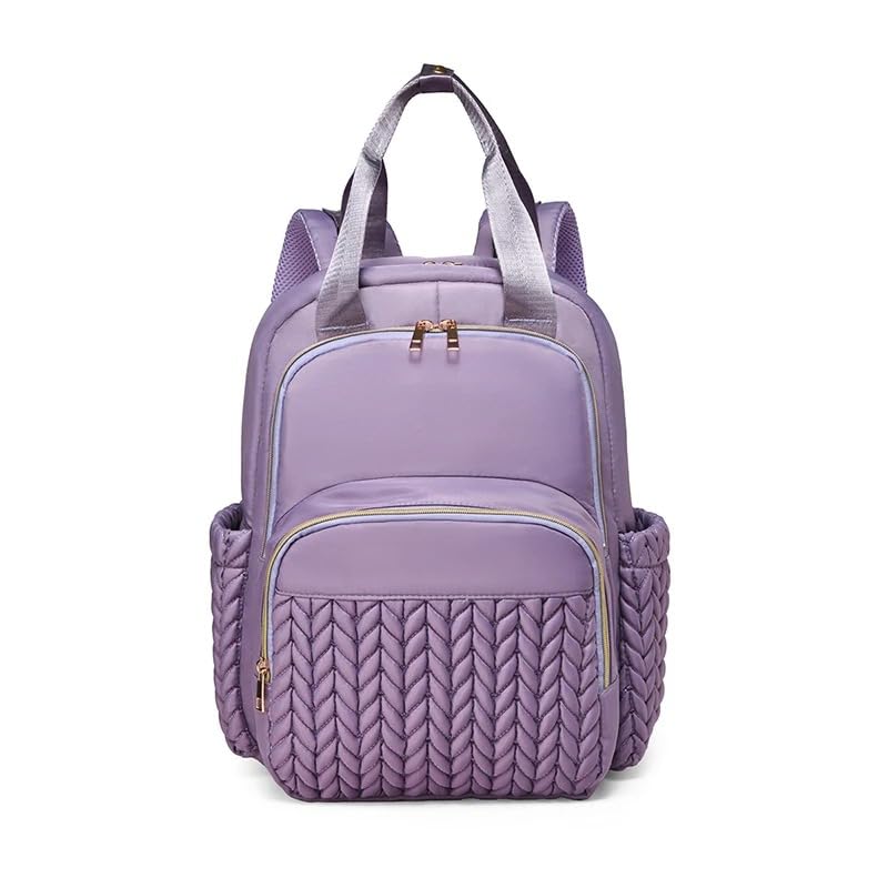 Image of Winnies Diaper Backpack for Multi-Function Bag with Changing Pad, Insulated Bottle Holders Large Capacity diaper backpack for Travel Essentials, Moms, Dads New Born Babys