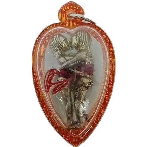Amulet Land Inn Koo Kamasutta Man Love Girl Magic Pendant by Pra Archan Tamamuni