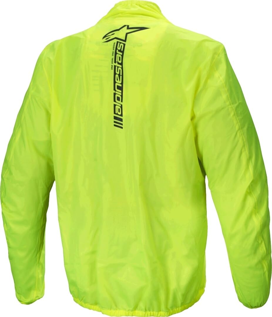 Alpinestars Hurricane V2 Kurtka przeciwdeszczowa, żółty neonowy, L