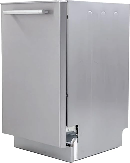 Avanti 18-Inch Dishwasher Machine with Top Control LED Display, Fits 8 Place Settings with 3 Wash Options, 6 Automatic Cycles Includes Rinse Aid Dispenser with Low Noise Rating, 53db, Stainless Steel