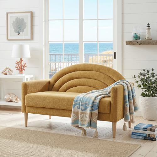 QNZK 49' Small Loveseat Sofa for Small Spaces, Mid...