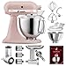Produktbild KitchenAid Küchenmaschine Artisan - P23 Vario Set Deluxe 185er (NM) - 5KSM185PSEFT inkl. Gemüseschneider (5KSMVSA), Fleischwolf Ganzmetall (5KSMMGA) und Kochbuch (Kochen & Backen)