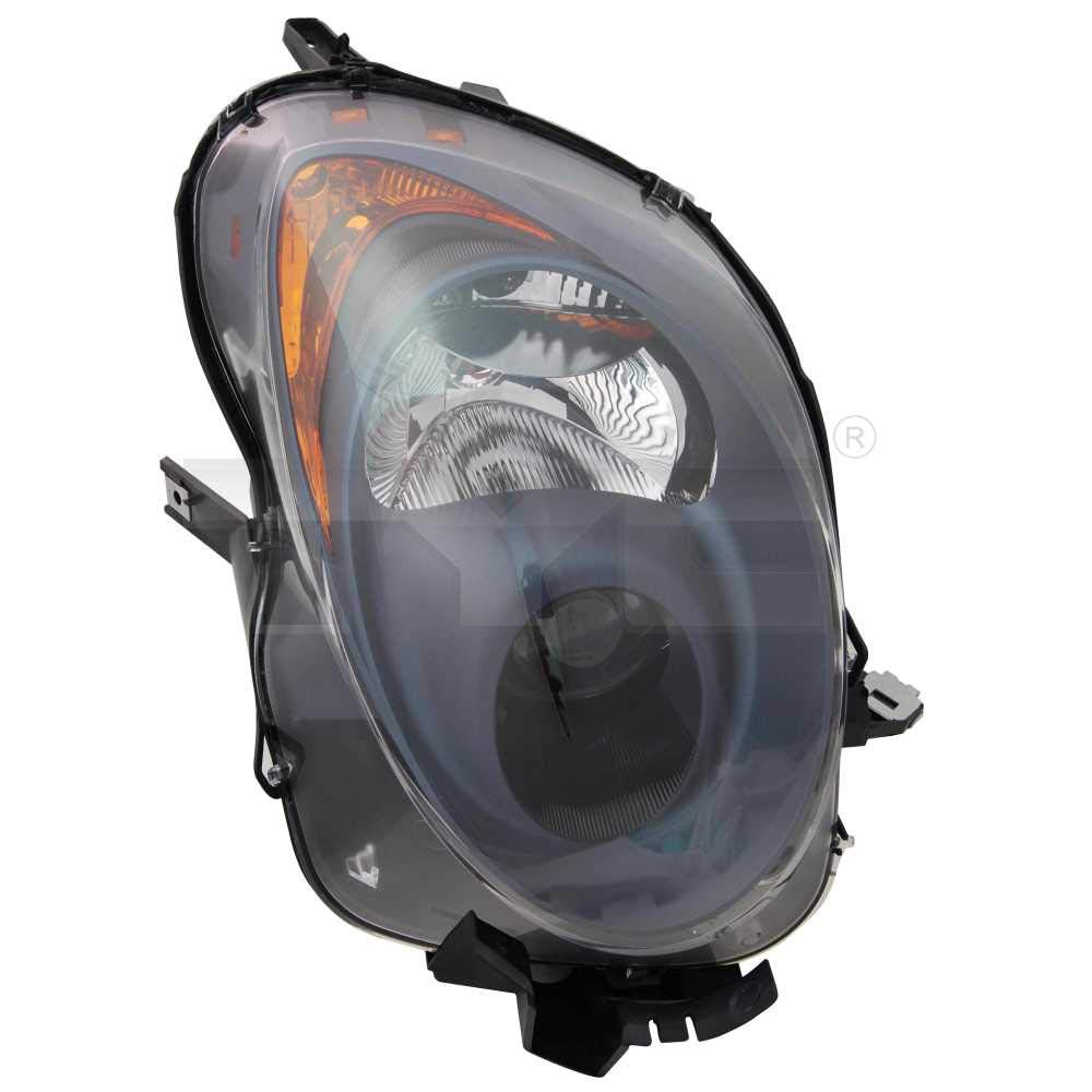 Set 106576065 creato con faro sinistro e destro + NIGHT BREAKER 200 H7 lampadina compatibile con Mito