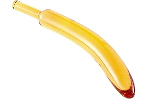 Banana Anal Plug: Enhance Your Intimate Moments with a Sensual Glassy Treat