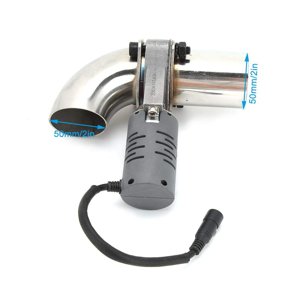 Vanne D'Échappement Bypass,Soupape D'Échappement Électrique,Valve De Tuyau De Découpage De Silencieux De Valve D'Échappement D'Acier Inoxydable Avec À Télécommande Popular