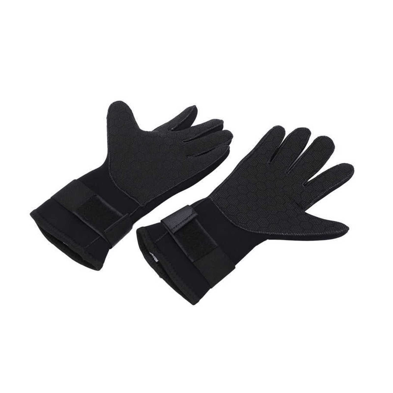 Guanti Da Immersione Guanti da immersione Guanti in neoprene addensato antiscivolo da 5 mm Guanti da immersione resistenti all'usura caldi for sport acquatici all'aperto Ampia Gamma Di Applicazioni(XL