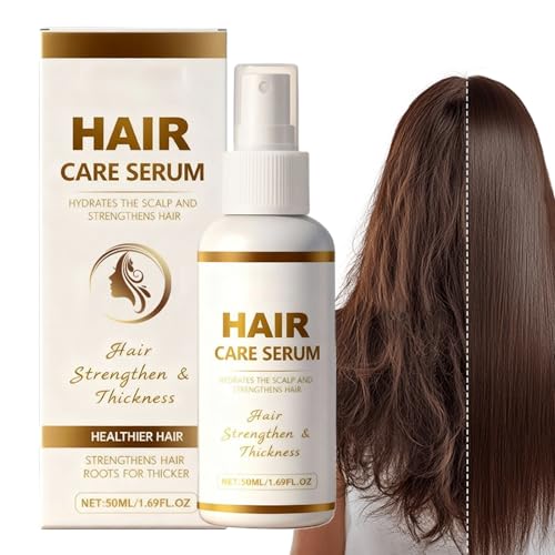 Spray Engrosador De Cabello - 50ml Líquido Natural Antiencrespamiento | Spray De Ayuda Para El Cabello | Para Mejora De Textura Uso Diario Hogar Rutina Secado Ocasiones Especiales