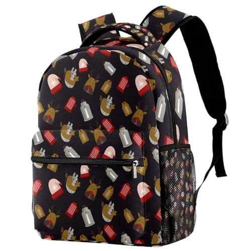 Sac à dos d'école ergonomique 29.4x20x40cm pour soulager le dos des ados