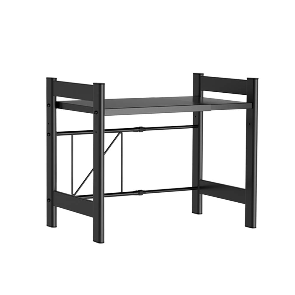 Retractable Thickened Kitchen Storage Rack Microwave Oven Shelf Household countertop Multifunctional Rack