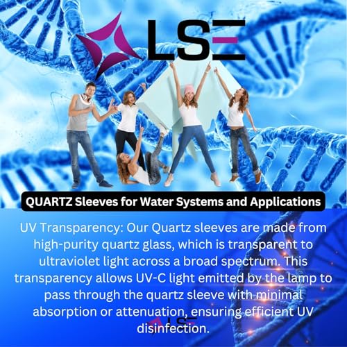 LSE Lighting Manga de Cuarzo Compatible con Aqua Ultraviolet 57W y 114W miniatura 4