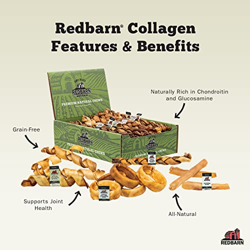 Redbarn All-Natural Large 12” Beef Collagen Sticks for Dogs – Long Lasting Low-Odor Alternative to Traditional Rawhide & Bully Sticks – Supports Healthy Joints, Skin, & Coat – 3 Pack Redbarn All-Natural Large 12” Beef Collagen Sticks for Dogs – Long Lasting Low-Odor Alternative to Traditional Rawhide & Bully Sticks – Supports Healthy Joints, Skin, & Coat – 3 Pack