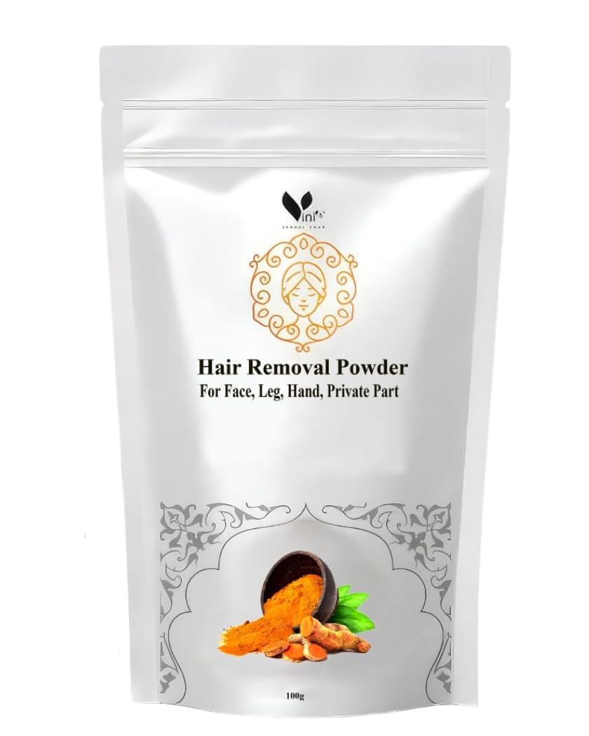 Herbal Hair Removal Powder for Women & Men – 100g Natural Hair Remover for Face, Legs, Hands & Private Parts – Gentle, Skin-Friendly & Chemical-Free Formula-image-24
