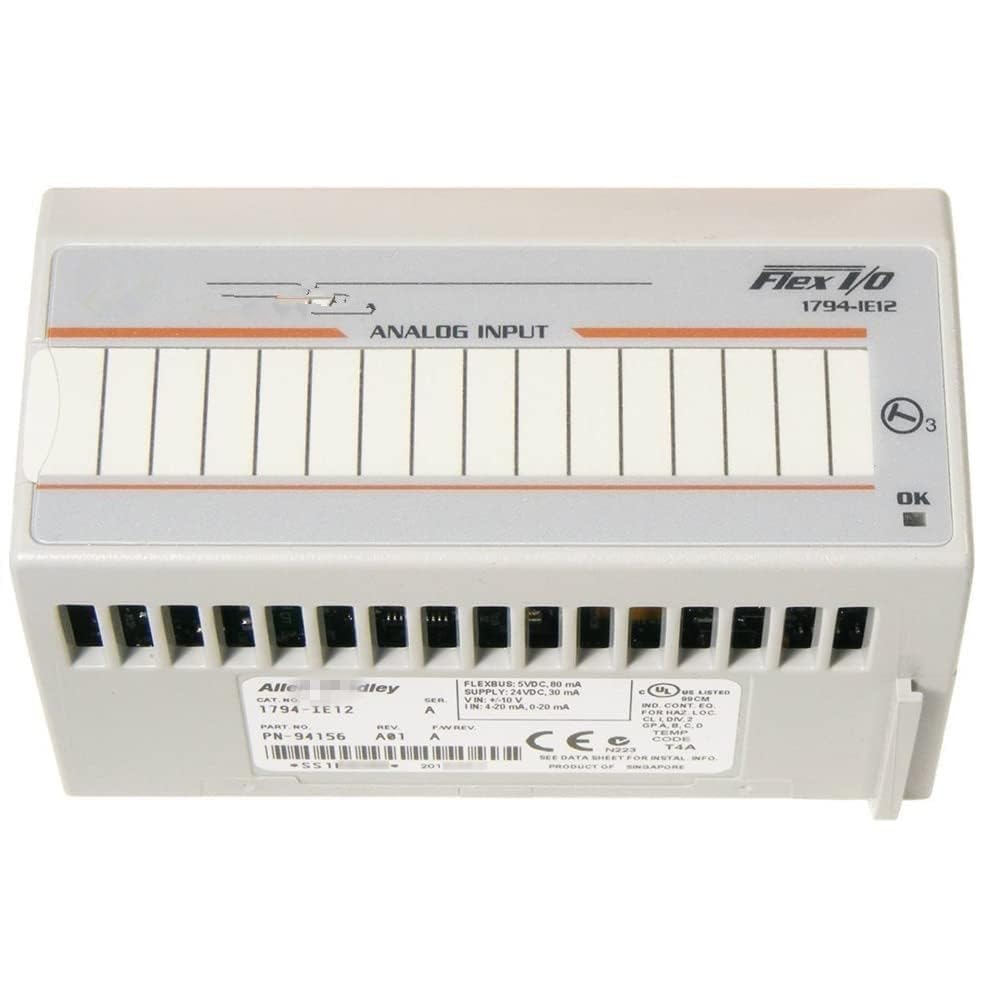 LYEUXHJPX 1794-IE12 PLC Module 1794IE12 Analog Input Module Sealed in Box One Year Warranty