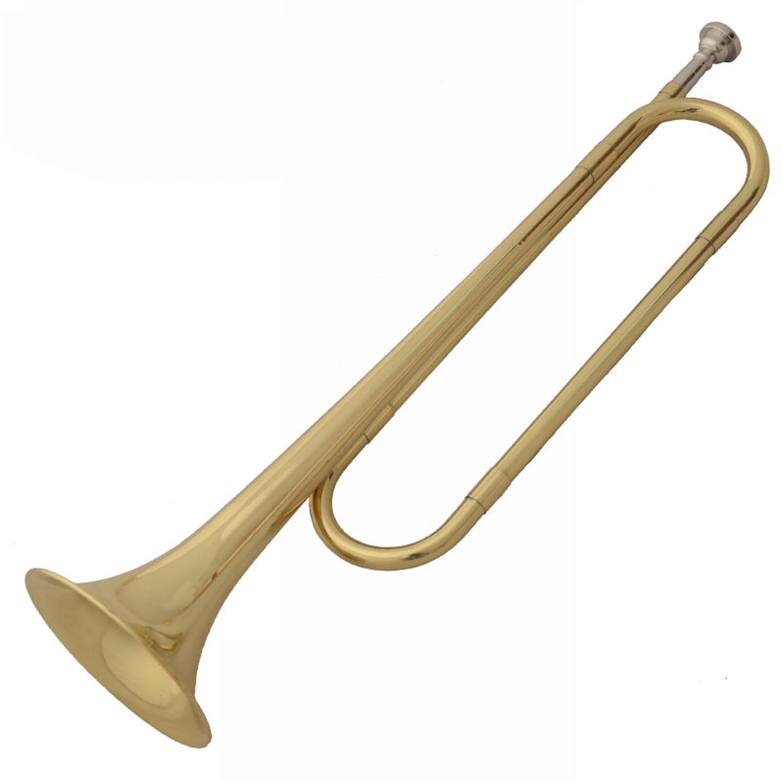 instrument muzyczny trąbka Specjalny Instrument Trąbkowy Z Lakierowaną Złotą Powierzchnią
