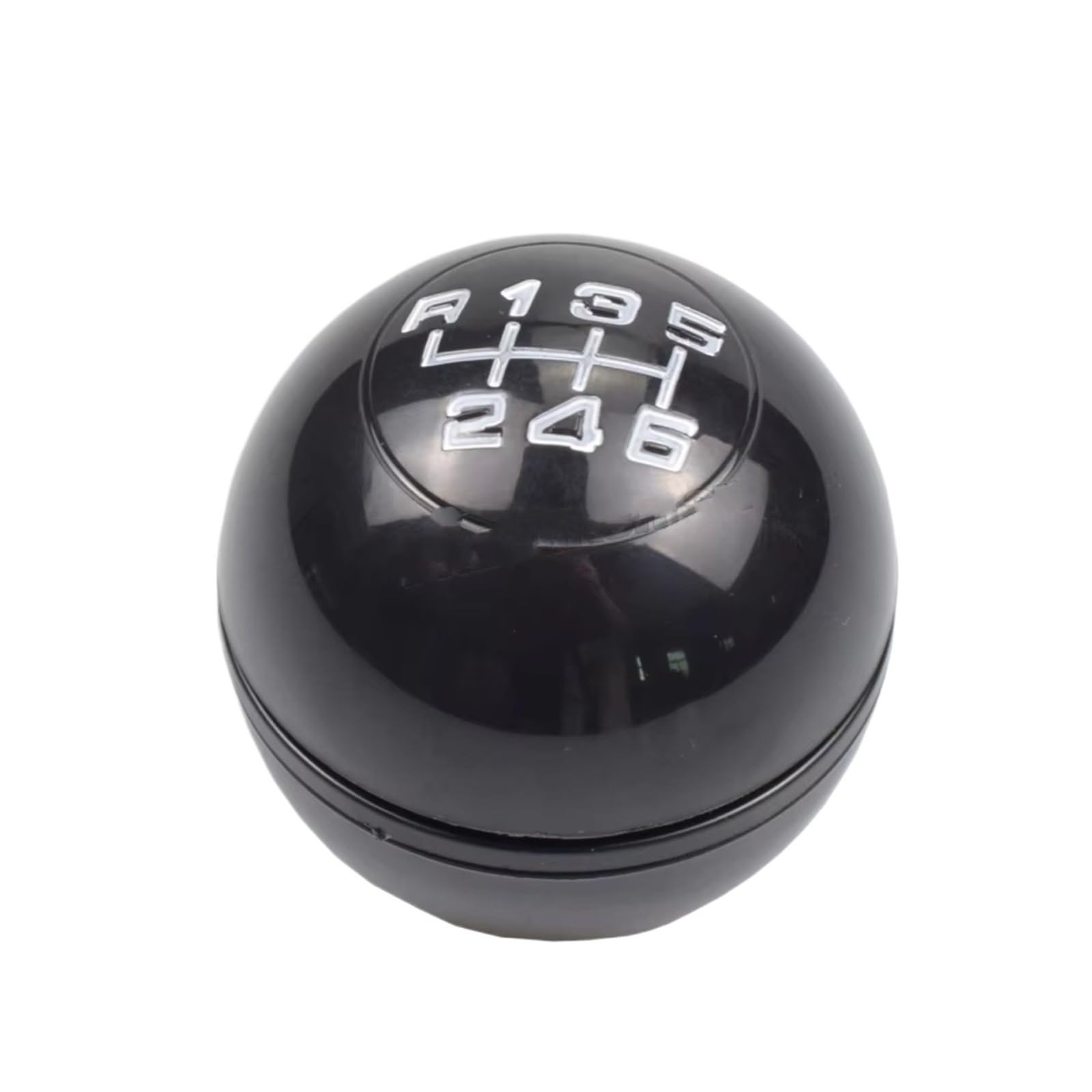 HILLAR Car Gear Stick Knob for Alfa for Romeo for Giulietta 2010-on 50294565 55346345 6 Speed Gear Shift Knob Shifter Lever Handball(6 Speed Black)