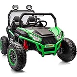 Hikiddo 24V Kids UTV, 4WD 2 Seater Ride-on Toy Electric Car...