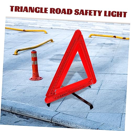 Support triangulaire réfléchi ABS OSALADI pliable avec triangle clignotant LED - 6