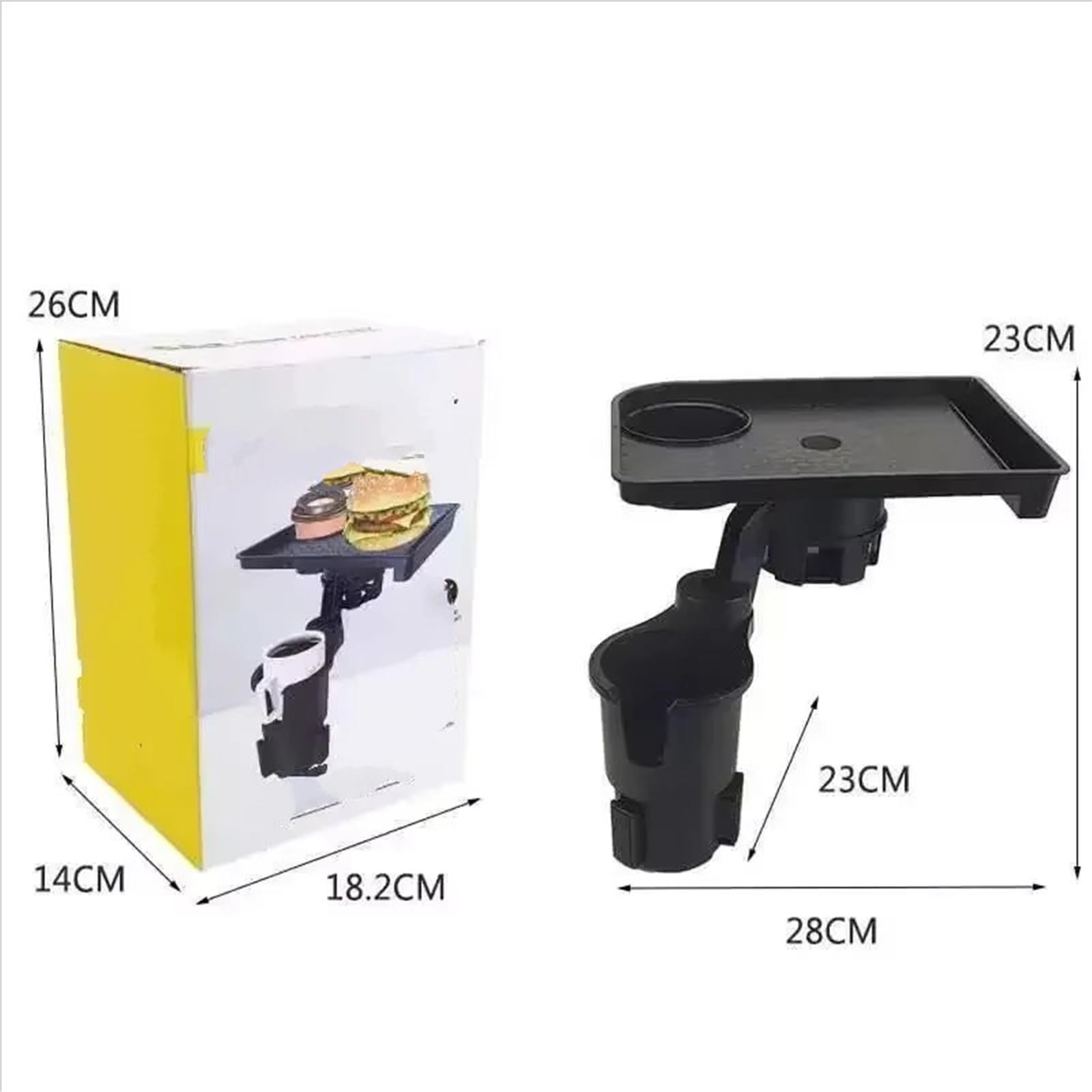 Getränkehalter Auto Multifunktionale Auto Cup Holder Extension Bracket Small Tray Interior Organizer - Dining Storage Für Den Fahrzeuginnenraum
